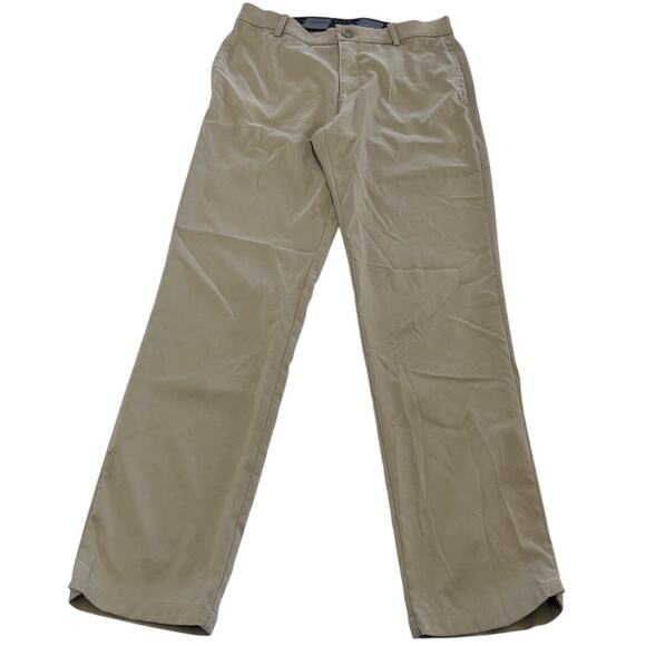 Nike Dri-FIT Golf Pants Mens 30x32 Khaki Flex Standard Fit Stretch AJ5489-247 - Picture 1 of 8